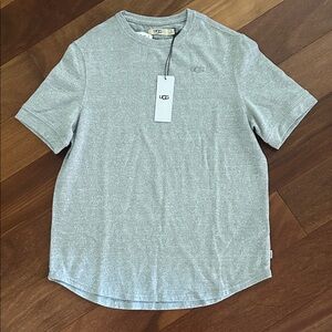 UGG Heather Gray Short Sleeve Tee - Size S -NWT